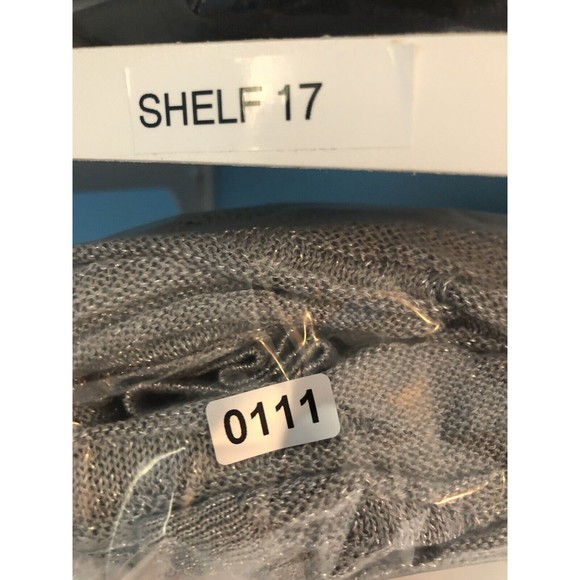 Chico’s Travelers Size 2 (L) Gray Metallic Zebra Cheetah Print Sheer Mini Dress - Picture 14 of 14